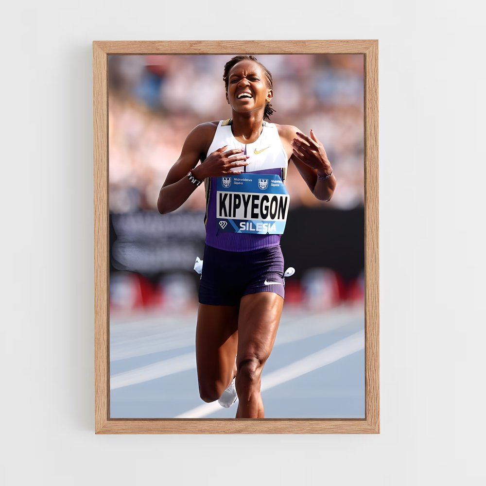 Poster Faith kipyegon – affiche Athlétisme (vue 4)
